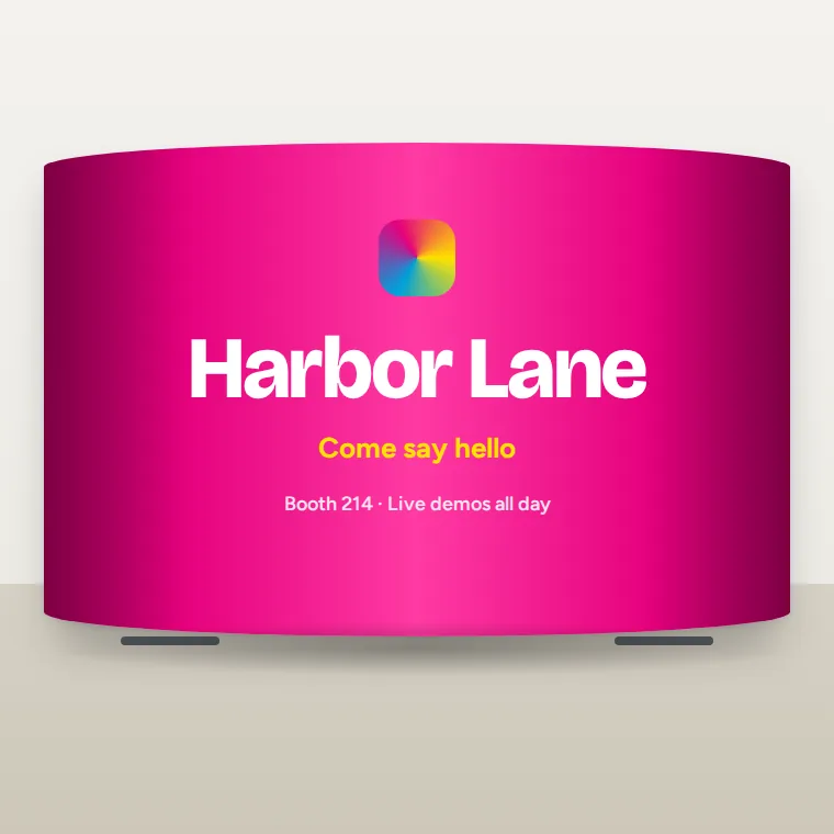 Curved Fabric Displays