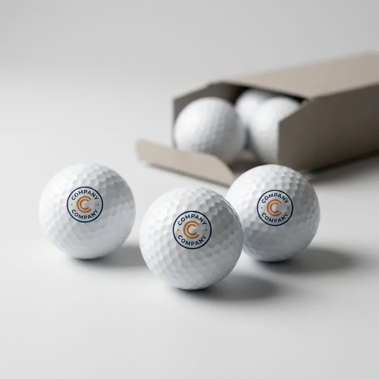 Printed Golf Balls