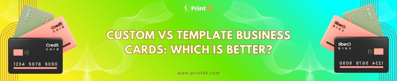 Custom vs Template Business Cards