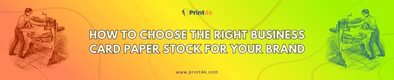 business card paper stock