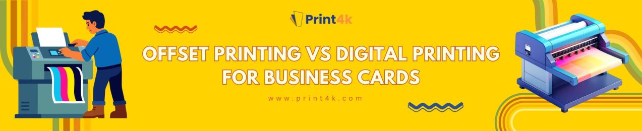 Offset Printing vs Digital Printing for Business Cards
